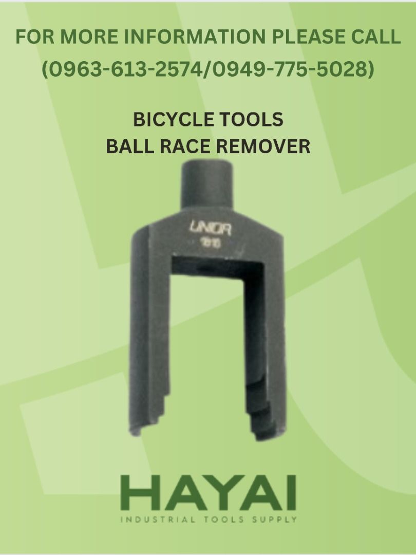 BICYCLE TOOL BALL RACE REMOVER, Commercial & Industrial, Construction ...