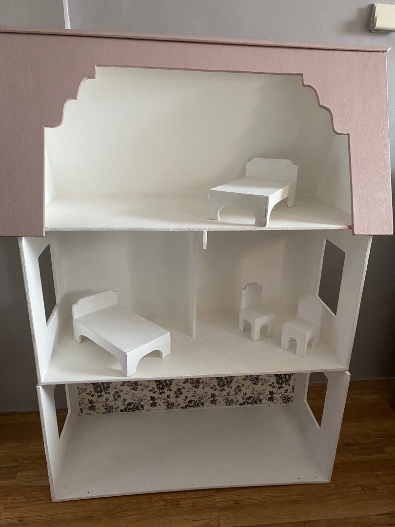 Big DOLL HOUSE with free furnitures, Babies & Kids, Baby Nursery & Kids