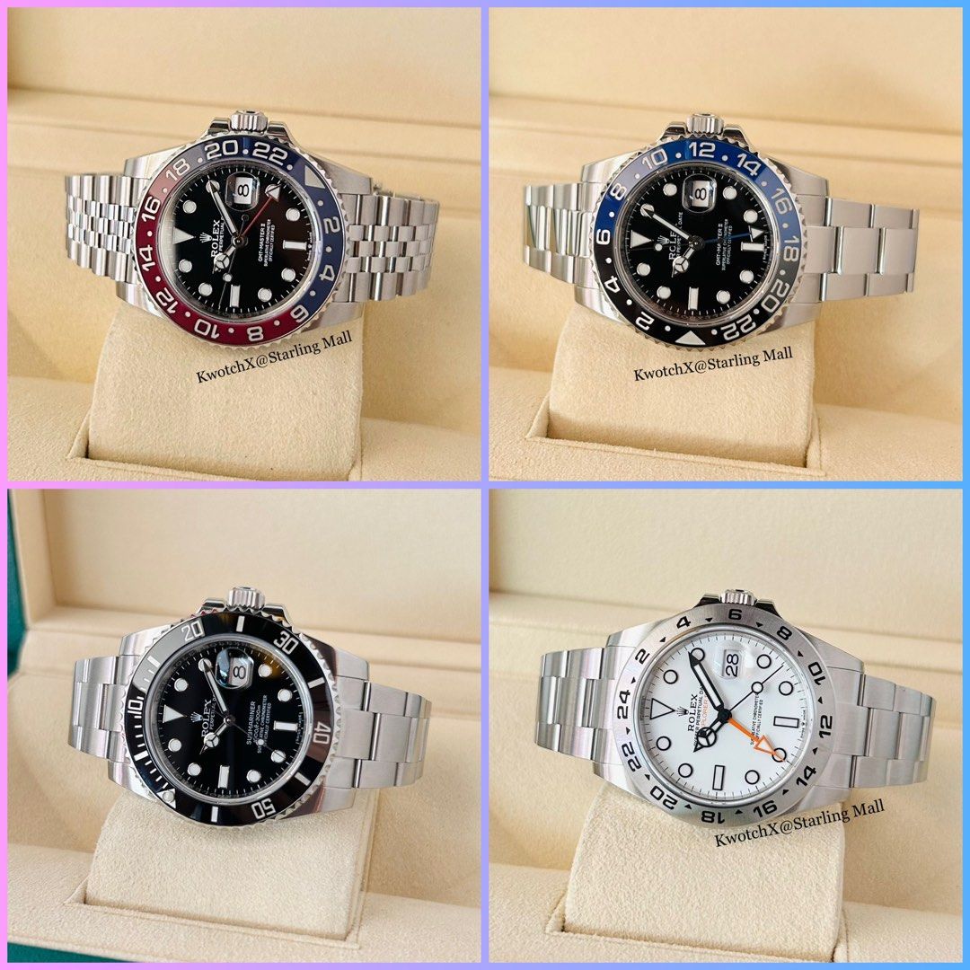 Black Friday Super Promo Rolex Sports Model Submariner Batman Pepsi Explorer