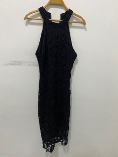 Black Halter Dress