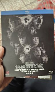Blu Ray 無間道終極全集 The Infernal Affairs Trilogy The Criterion Collection Blu Ray Special Edition 藍光碟特別版  英文字幕 美版 全新 Brand new  劉德華 梁朝偉 Andy Lau Tony Leung  劉偉強