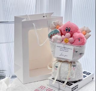 (BN PREORDER) kirby plush bouquet anniversary - valentine’s day graduation birthday