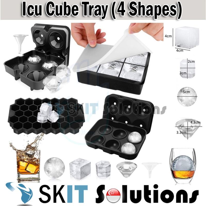 Living Solutions Ice Cube Trays