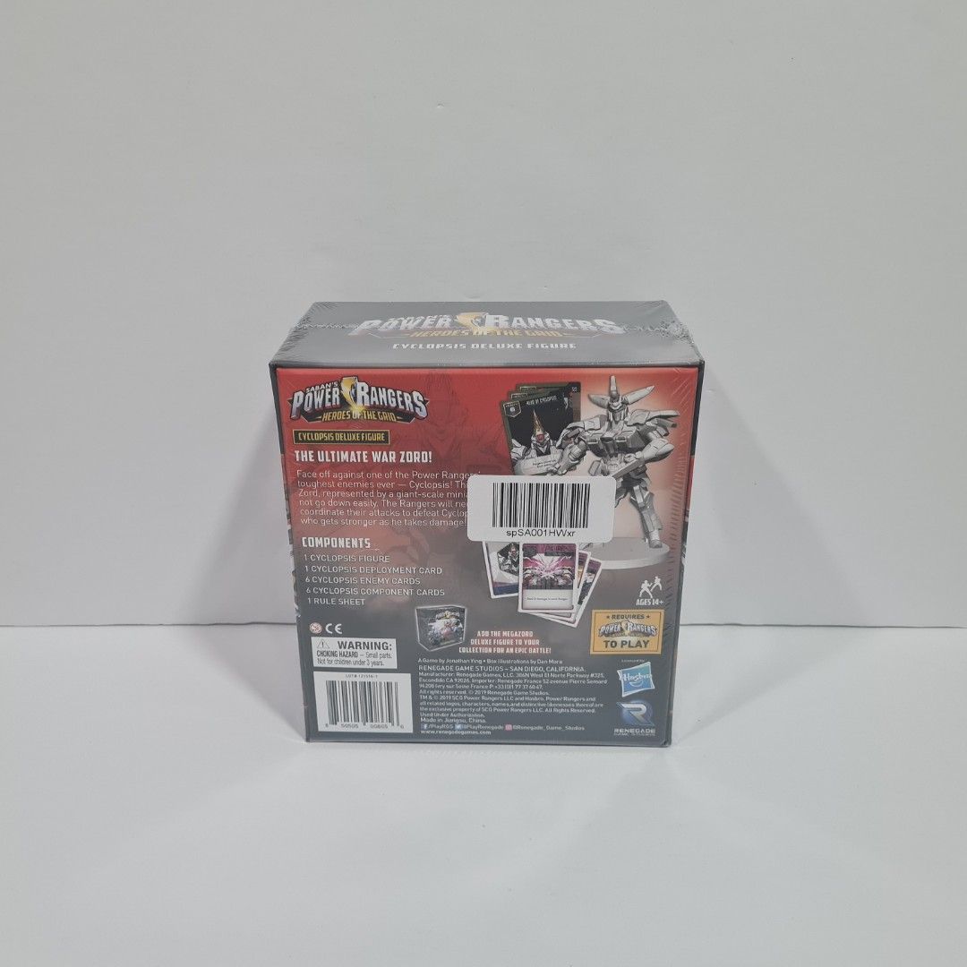 [Brand New] Power Rangers: Heroes of the Grid Cyclopsis Deluxe Figure ...