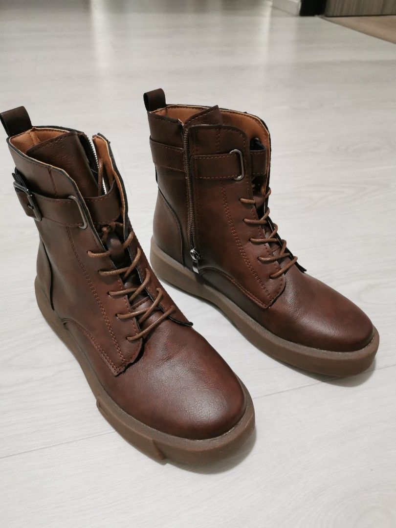 Front new arrivals buckle boots