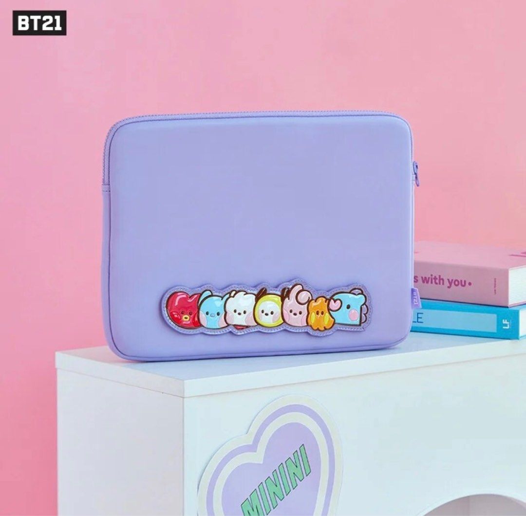 BT21 minini 15inch purple laptop sleeve Computers Tech Parts