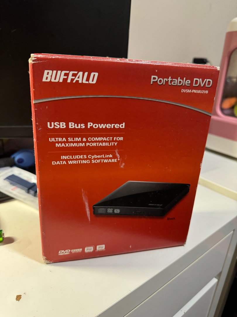 Buffalo portable dvd player, Computers & Tech, Office & Business