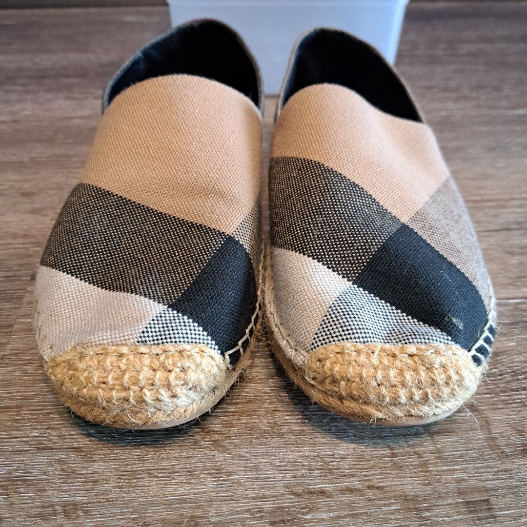 Burberry espadrilles sales