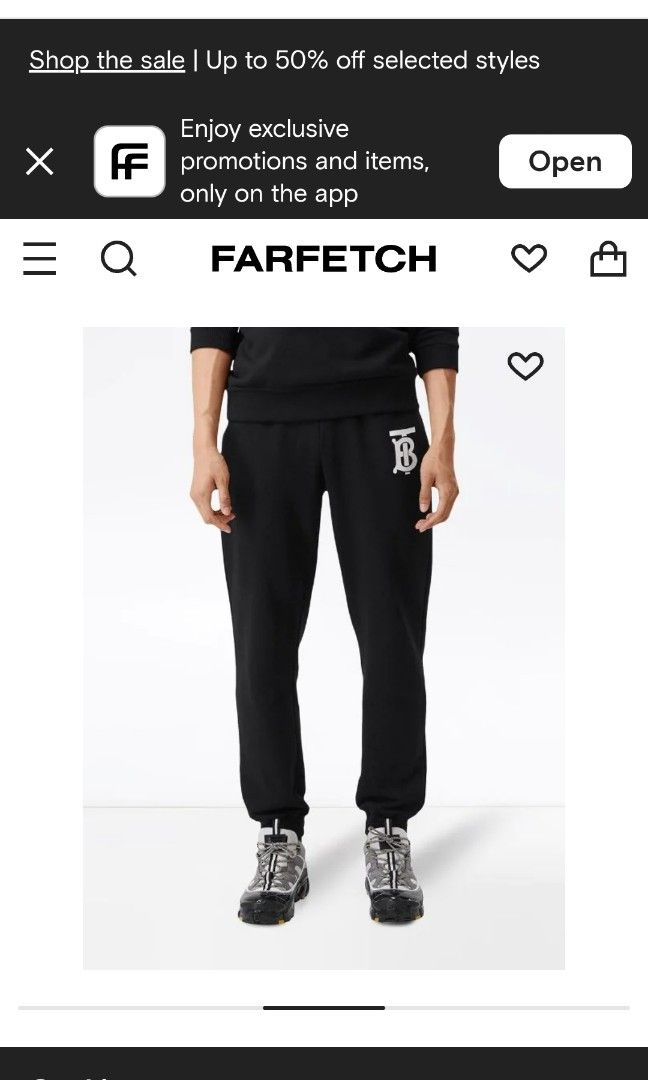 Burberry Checked Tapered Track Pants - Farfetch