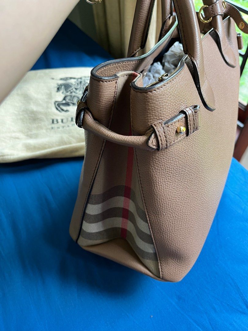 Burberry Tas Original Satchel Bag Coklat