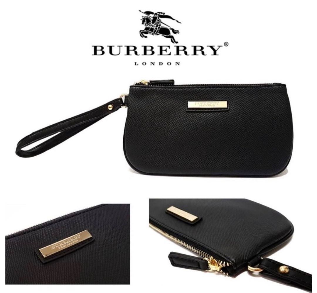 Burberry Wristlet Pouch Women s Fashion Bags Wallets Purses Pouches on Carousell
