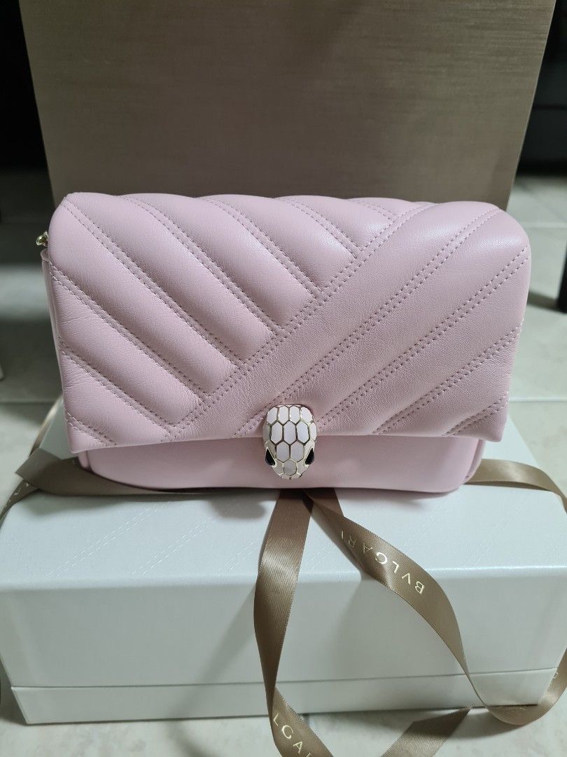 Bvlgari sale pink bag