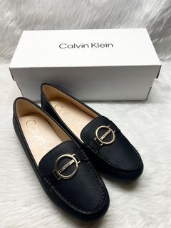 Calvin Klein CK Women’s Layne Black Loafers Shoes. Size 6, 7.5, 8 US 🖤
