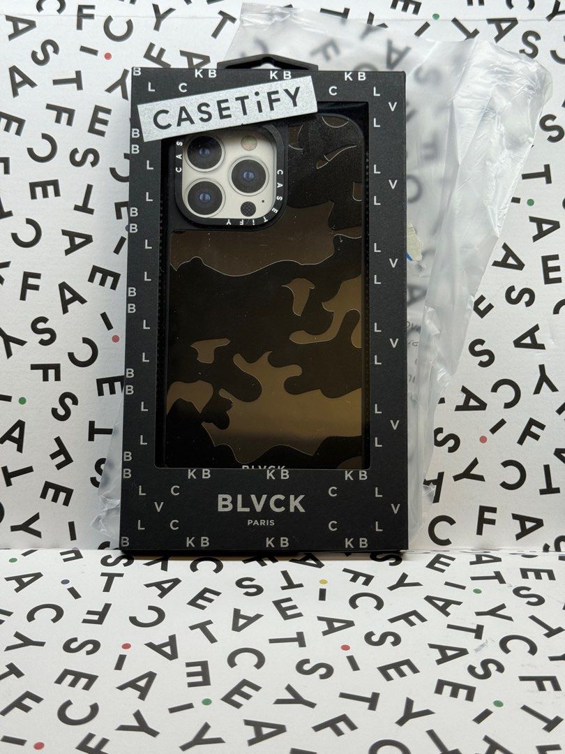 CASETiFY BLVCK paris iPhone13 Pro Maxケース BLVCK PARIS X CASETiFY クマ iPhone 13用ケース iPhoneアクセサリー