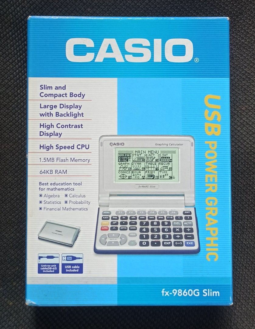 Casio Graphing Calculator fx9860G, Hobbies & Toys, Stationery & Craft