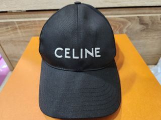 Celine 黑色棒球帽 老帽M號