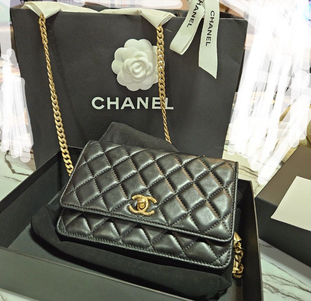 Chanel, Wallet On Chain Timeless/Classique leather crossbody bag