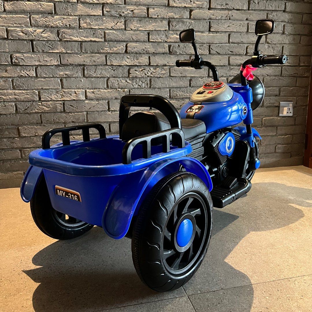 Children Kids Electric Tricycle Motorcycle Scooter Trike