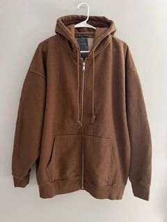 brandy melville brown carla christy hoodie regular fit y2k vintage, Women's  Fashion, Coats, Jackets and Outerwear on Carousell
