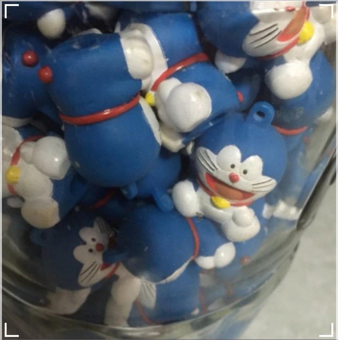 Coca Cola Bottle & Mini Doraemon, Hobbies & Toys, Toys & Games on Carousell