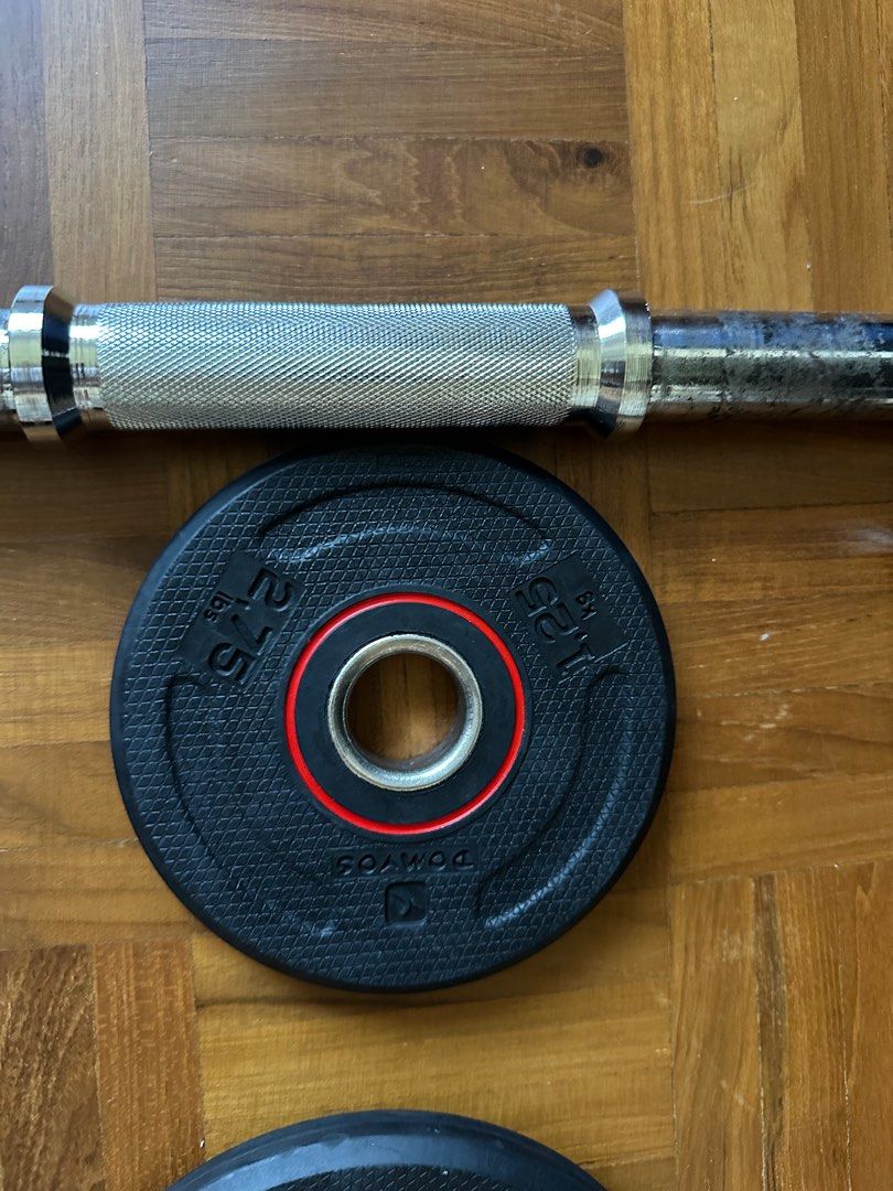 Complete Home Weight Training Set, Sports Equipment, Exercise & Fitness