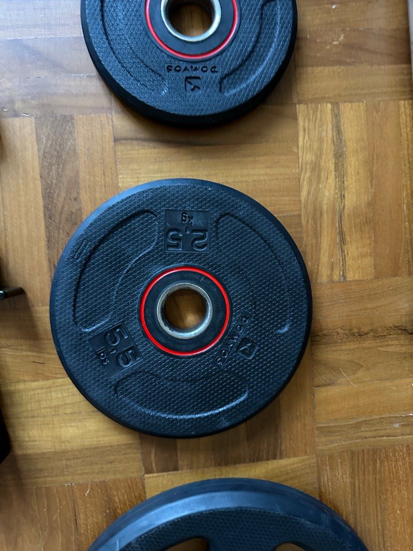 Complete Home Weight Training Set, Sports Equipment, Exercise & Fitness