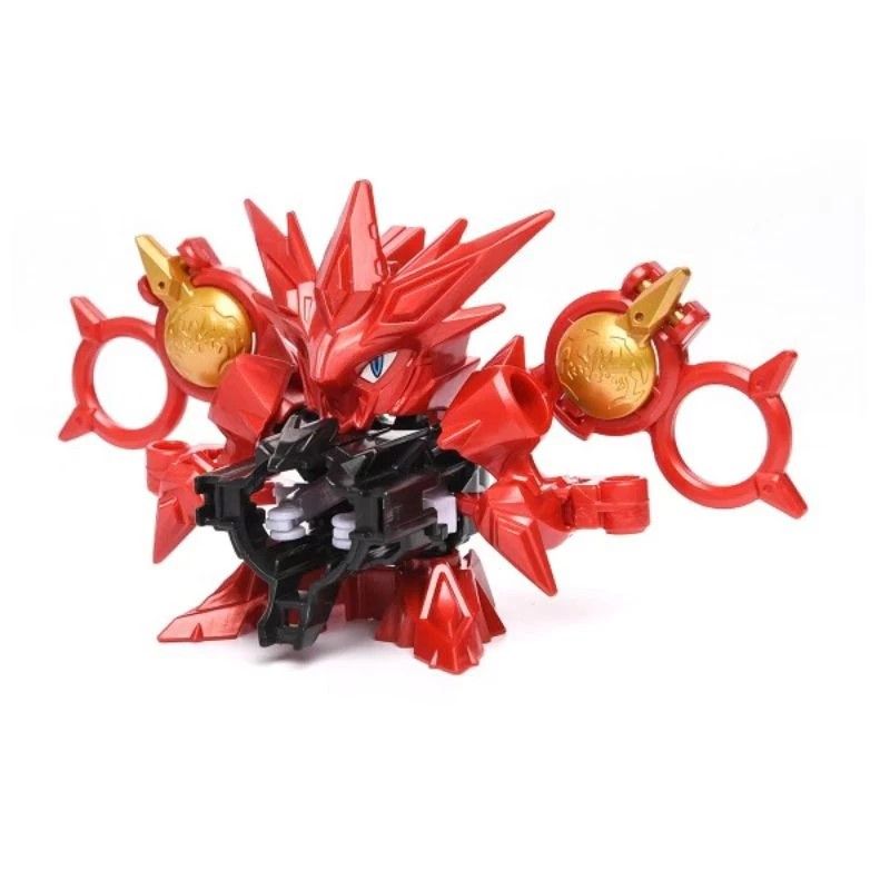 Figurine b-daman tres rare. Les 3 figurines s'unissent pour