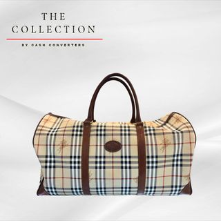 Burberry duffle shop bag sale