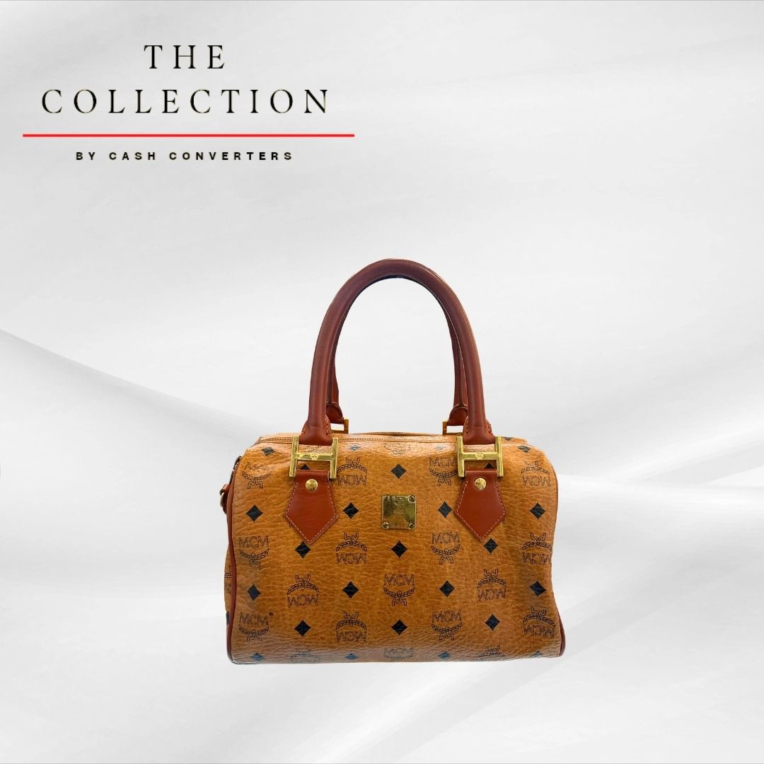 Mcm top outlet handle bags