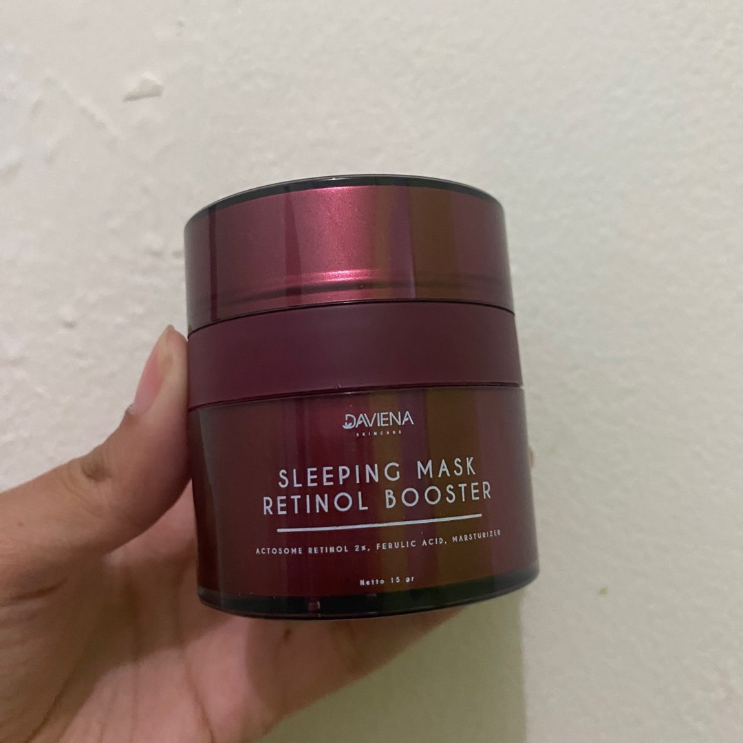 Daviena Retinol Booster Sleeping Mask, Fashion, Produk