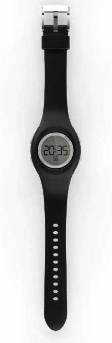 Sports Timer Wristwatch - W 200 S Black - Black - Kalenji - Decathlon