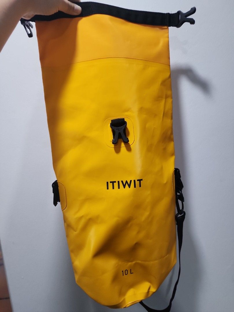 Decathlon Waterproof Dry Bag 10L Yellow