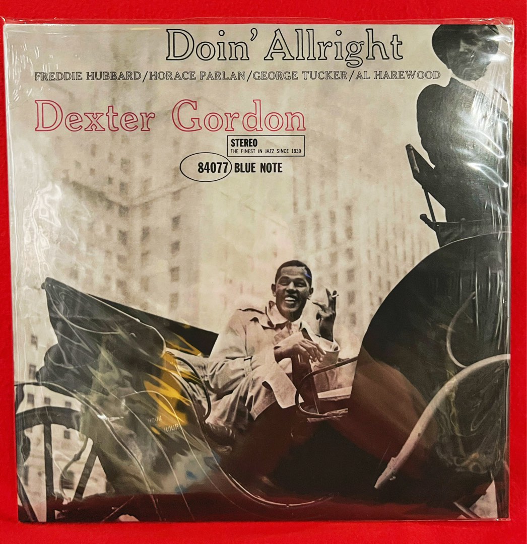 Dexter Gordon - Doin' Allright, LP, Blue Note, Jazz , 黑膠, 唱片