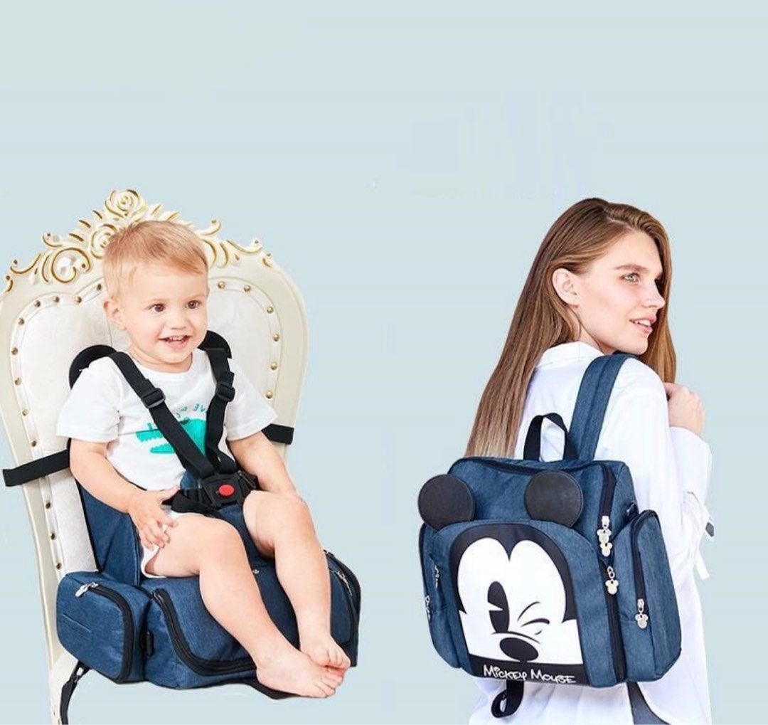 Disney multifunctional diaper bag sales