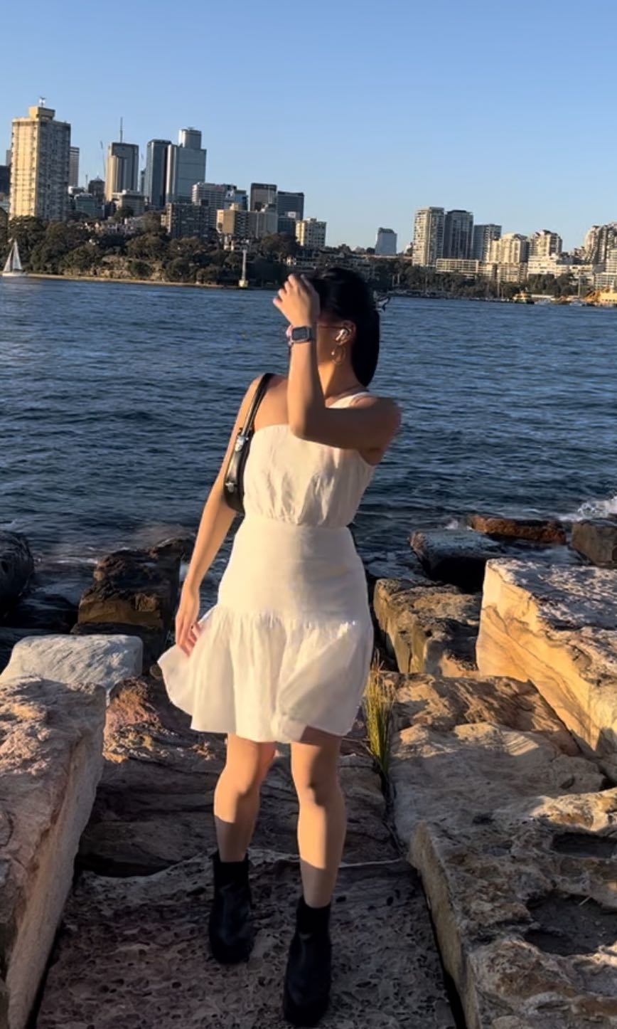 DOTTI Toga White Dress Women s Fashion Dresses Sets Dresses