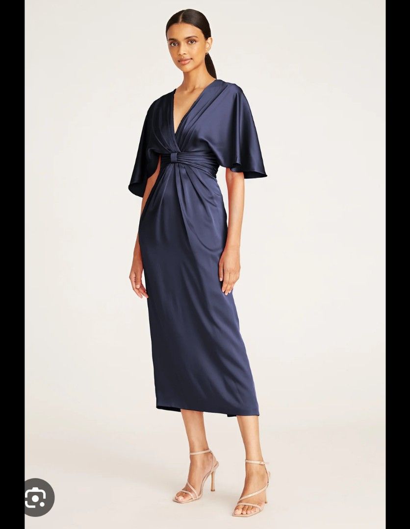 Kimono sleeve deals gown