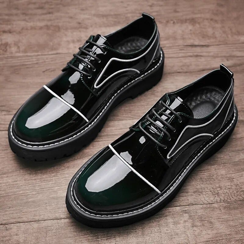 Shiny designer shoes on sale