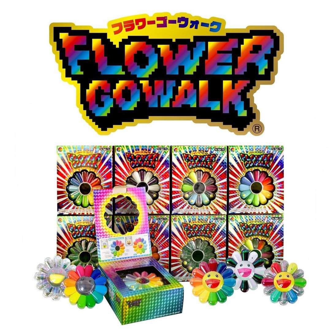 村上隆《FLOWER GO WALK COLOR!》彩色系列熱爆登場