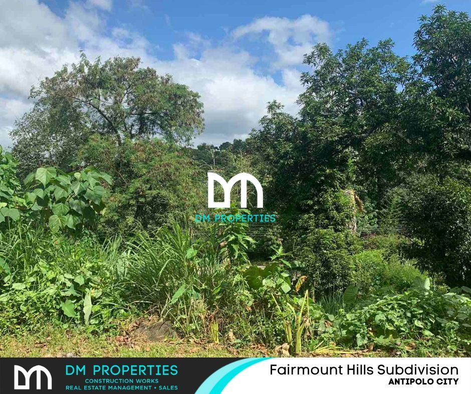 For Sale Vacant Lot in Fairmount Hills Subdivision, Antipolo City