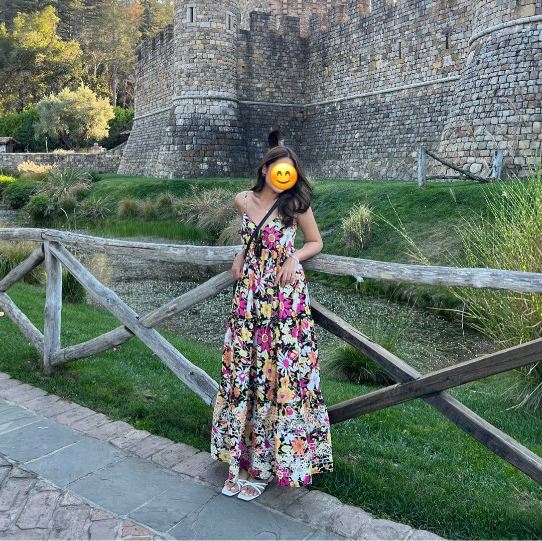 Floral embroidered maxi dress forever 21 online