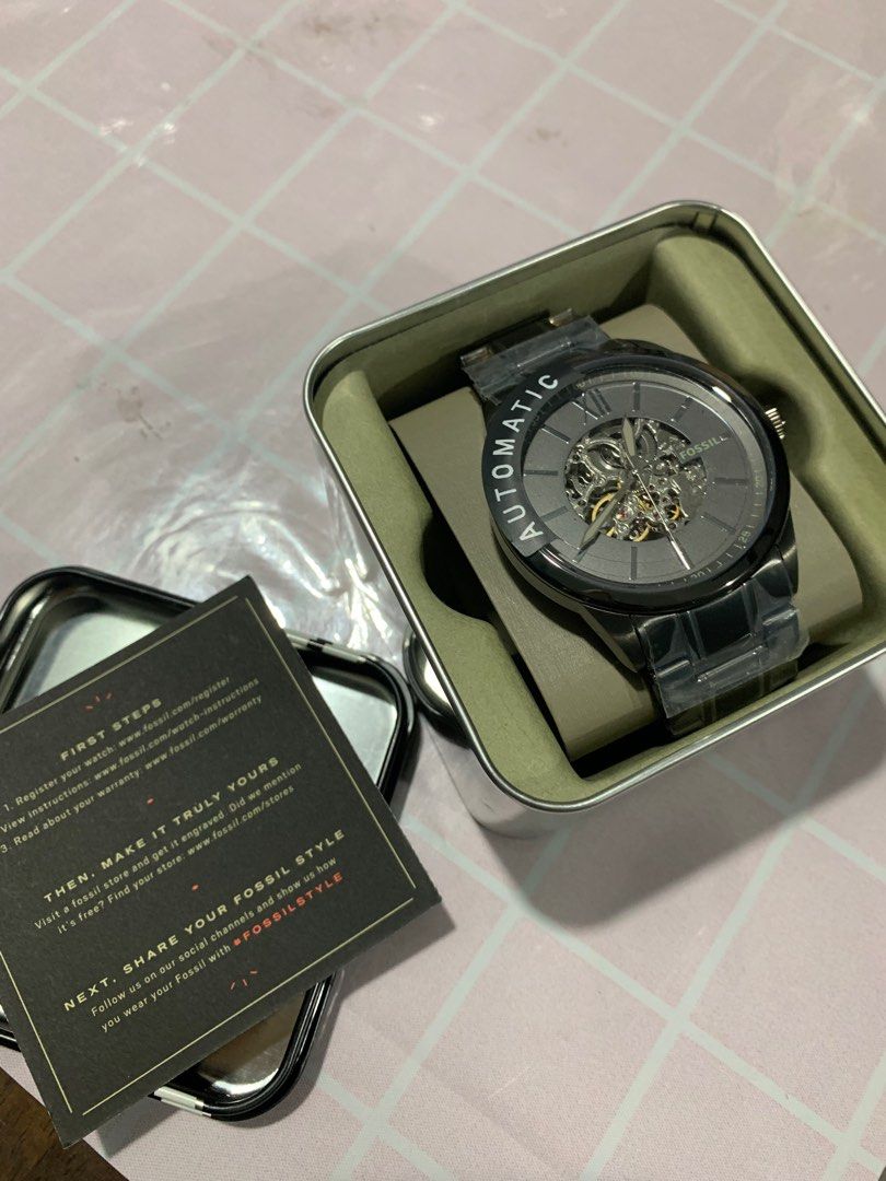 Fossil chronograph instructions on sale