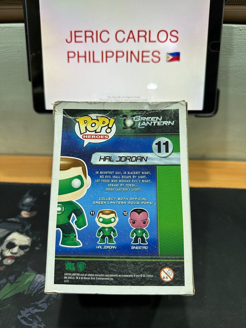 Funko Hal Jordan Metallic 2011 SDCC (Category: Designer & Blind Box Toys) located in Antipolo. Submitted by agentjic (Listing ID 1267708552, Image 3). Description: .
