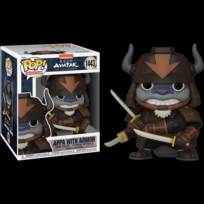 Funko Pop! Animation: Avatar: The Last Airbender - Appa with Armor ...