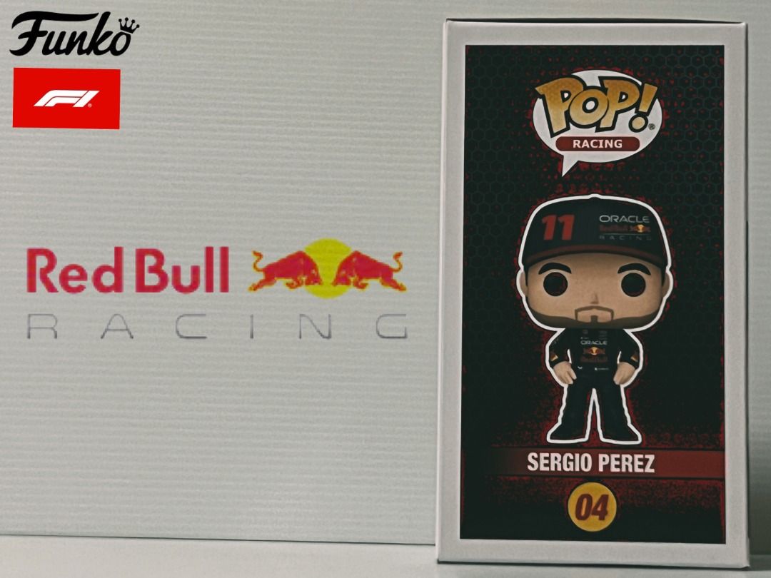 Funko Pop Racing #04 Sergio Perez F1 Oracle Red Bull Racing