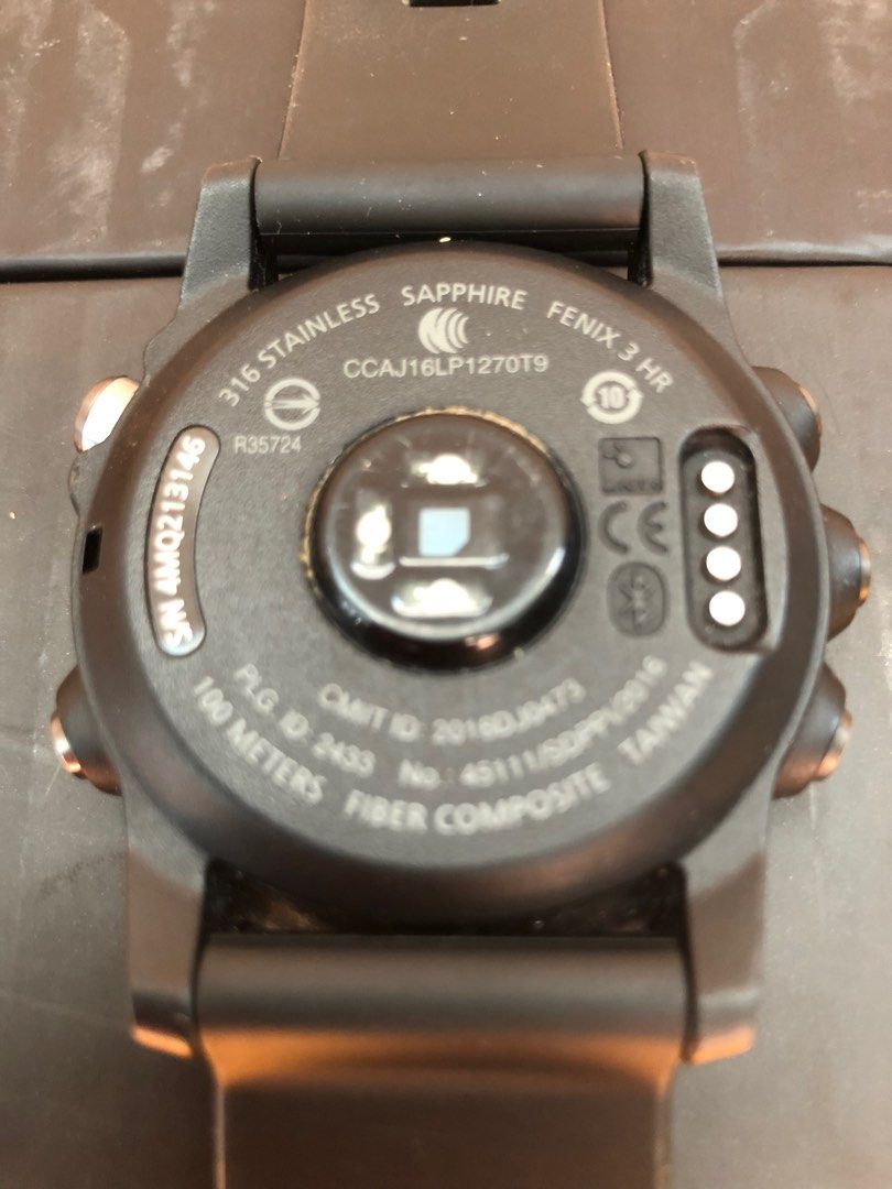 Garmin fenix 3 no heart rate discount