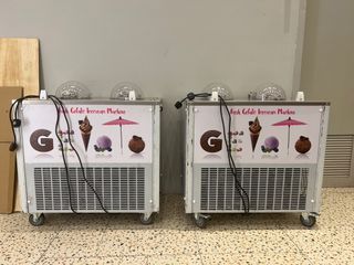 Gelato icecream machine
