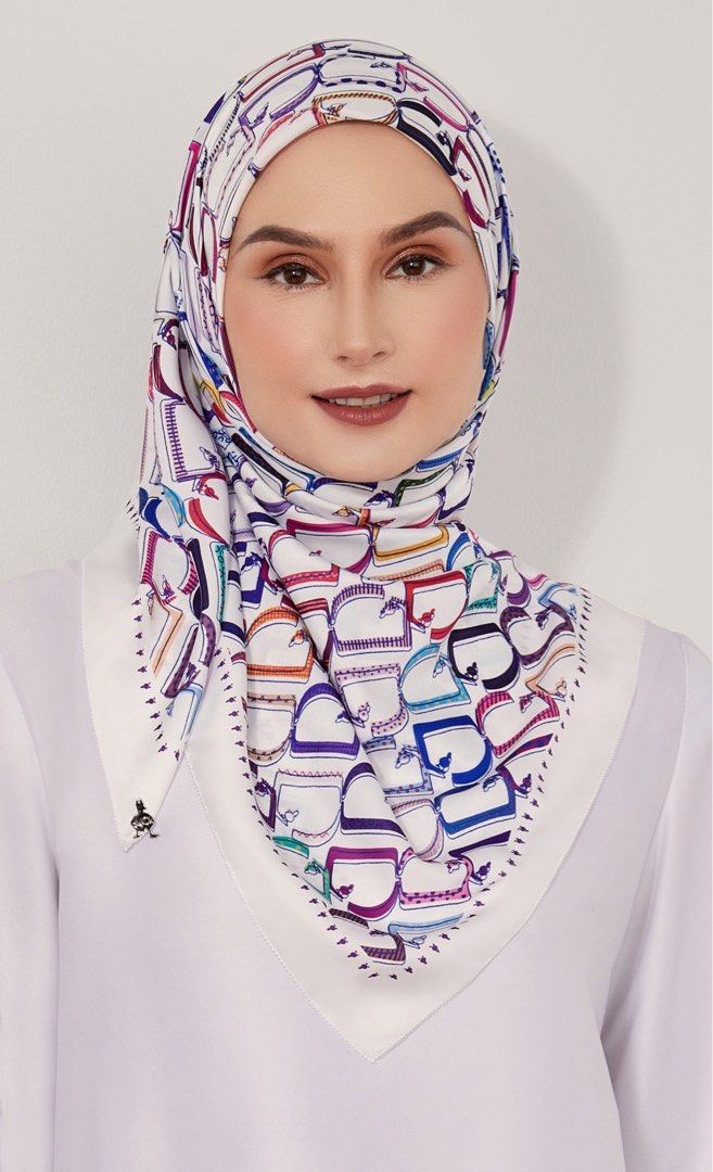Duck monogram scarf on sale