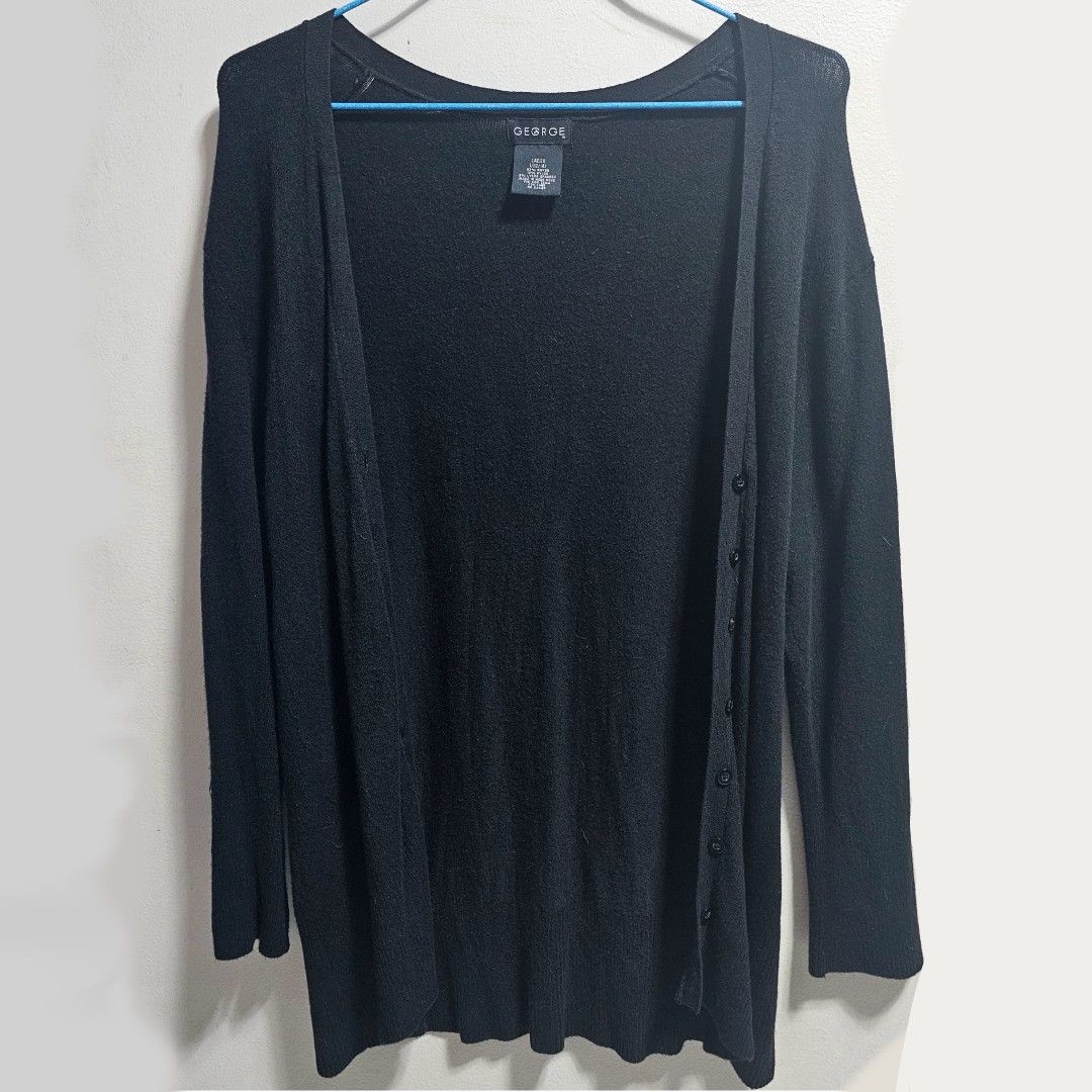 George 2025 black cardigan
