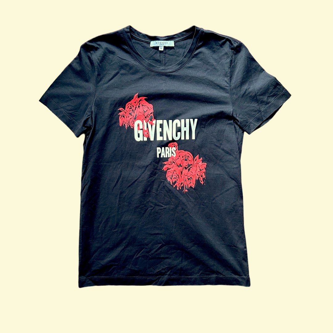 Givenchy paris store rose t shirt