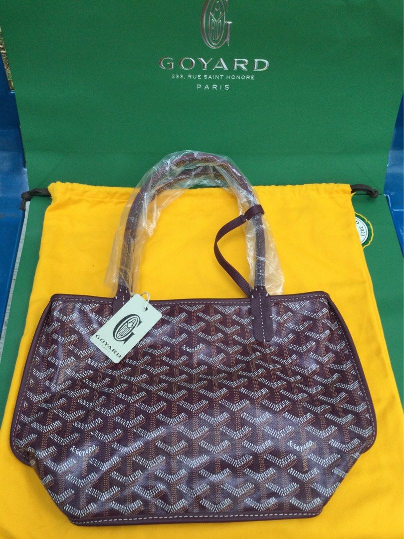 Pochette goyard online verte